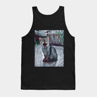 Vampy Cat Tank Top